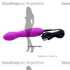 Vibrador de punto G con carga USB